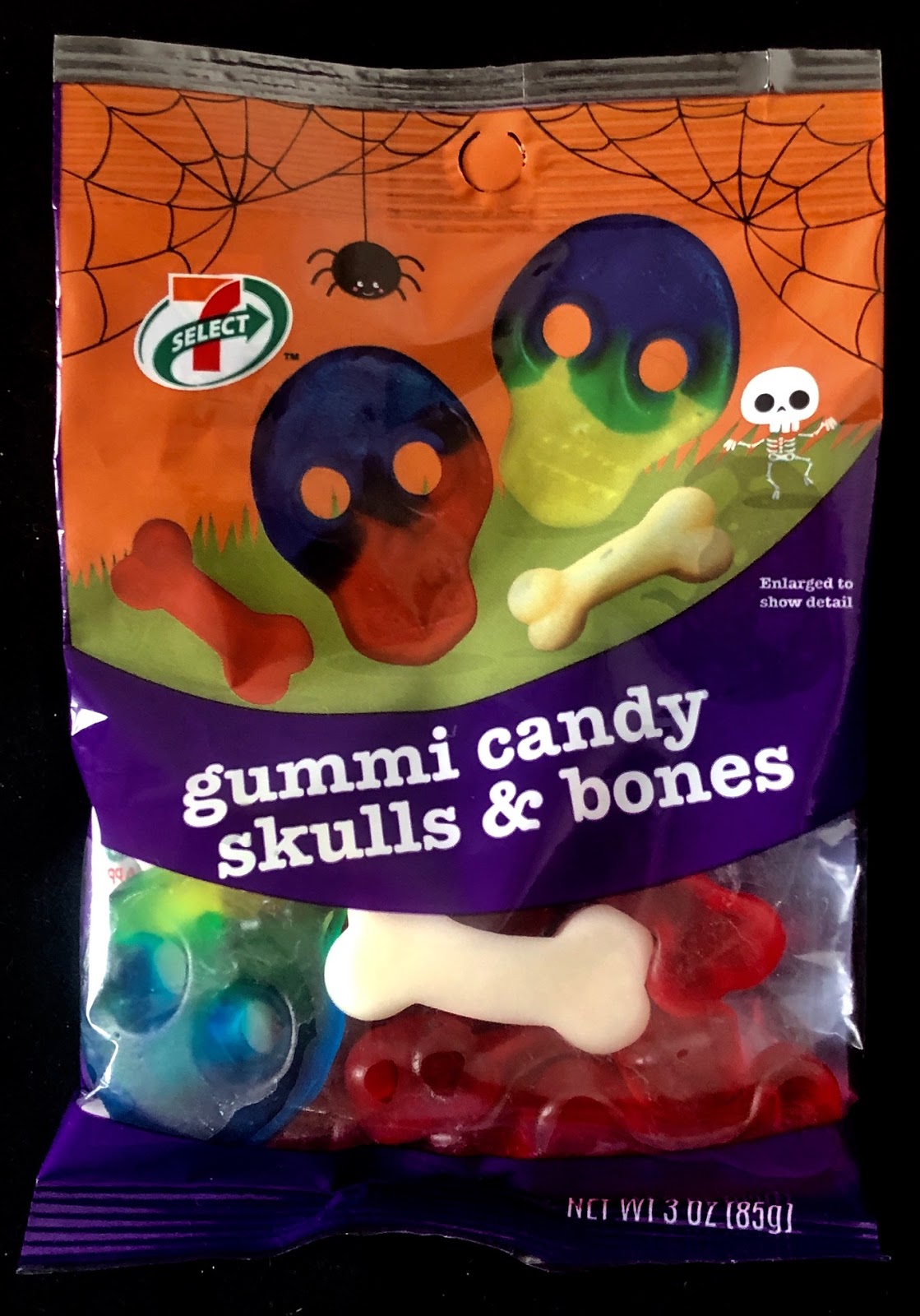 Obsessive Sweets: Halloween Gummy Snapshot: 7 Select Gummy Skulls & Bones