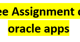 employee assignment query in oracle apps
