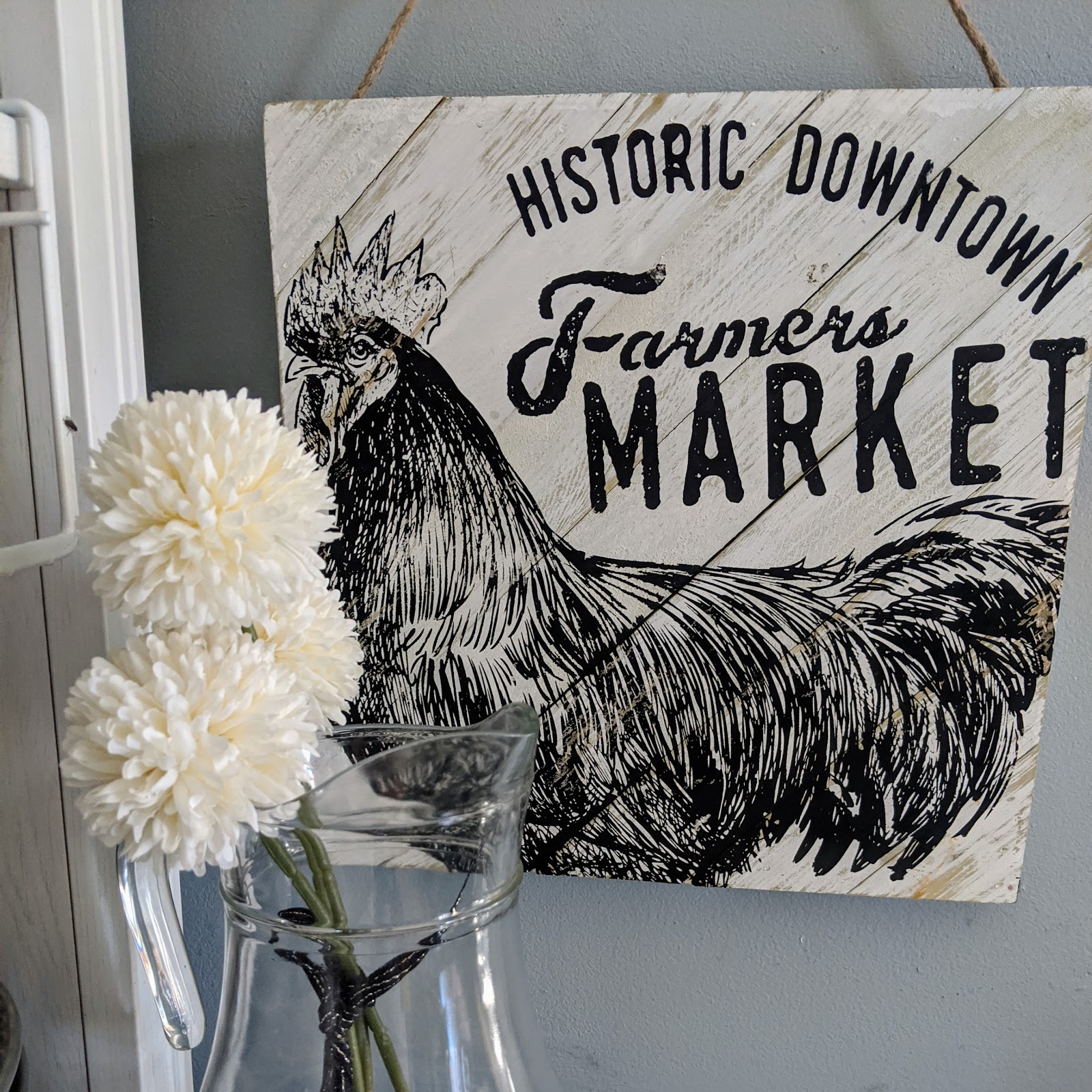 Chicken transfer chalk couture