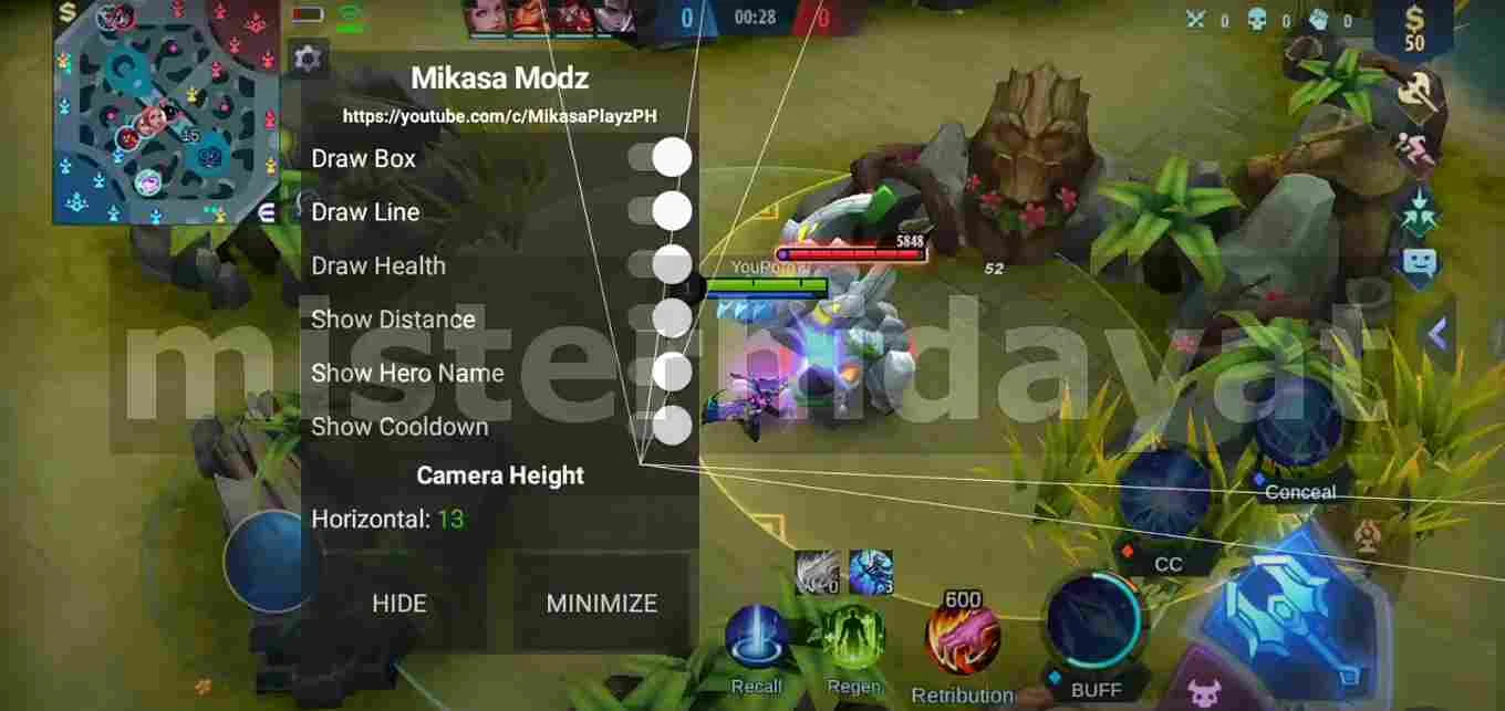 Apk Cheat Mikasa Modz Mobile Legends Patch Terbaru