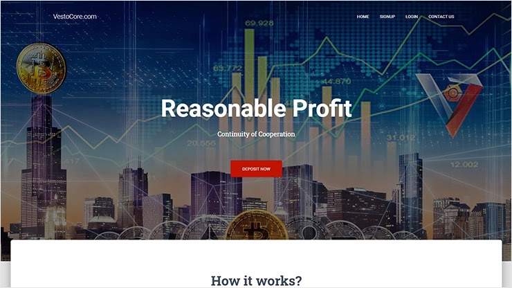 Акция от проекта Vestocore Акция от Vestocore