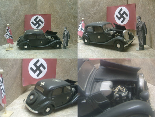 This is my scale model Hitler Staff Car ~