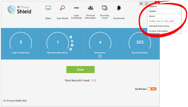 Screenshot PC Privacy Shield 2020 v4.4.0 Full Version Screenshot PC Privacy Shield 2020 v4.4.0 Full Version