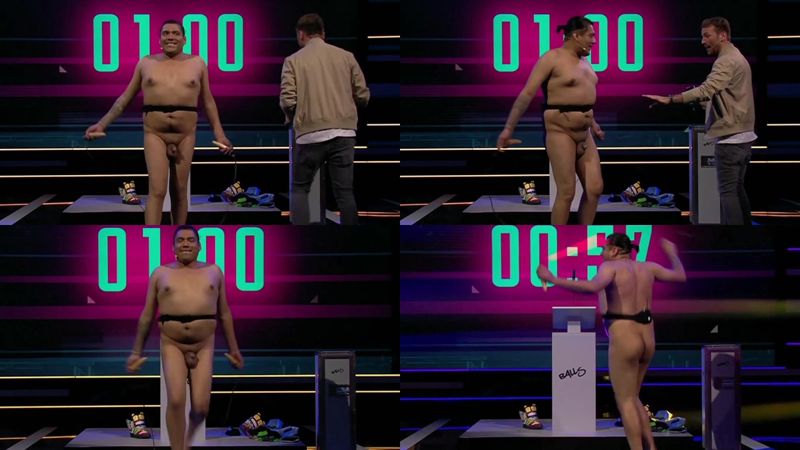 Nudity on live television