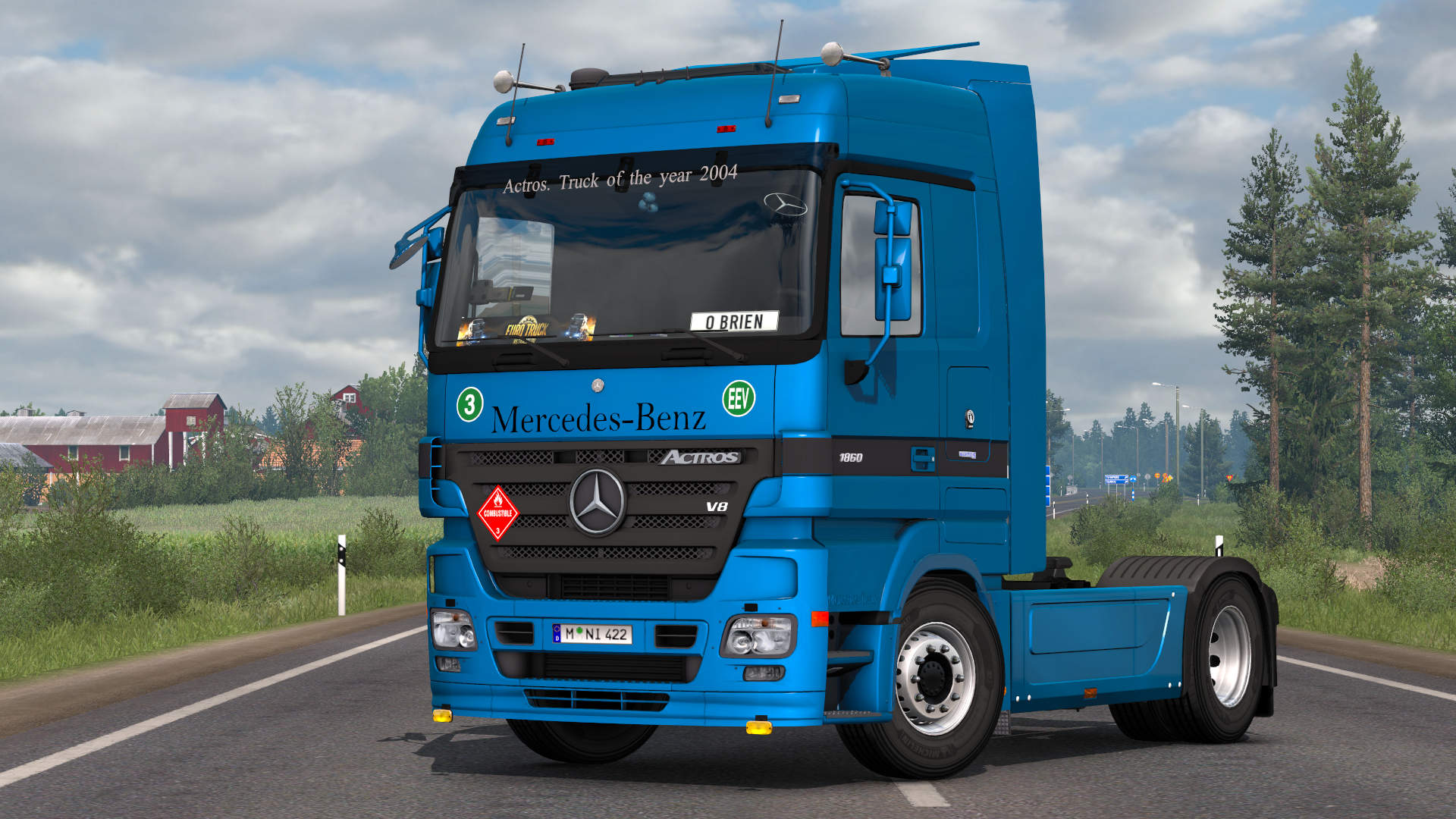 Mercedes Actros MP2 4.0 [ETS2 1.381.39] Euro Truck