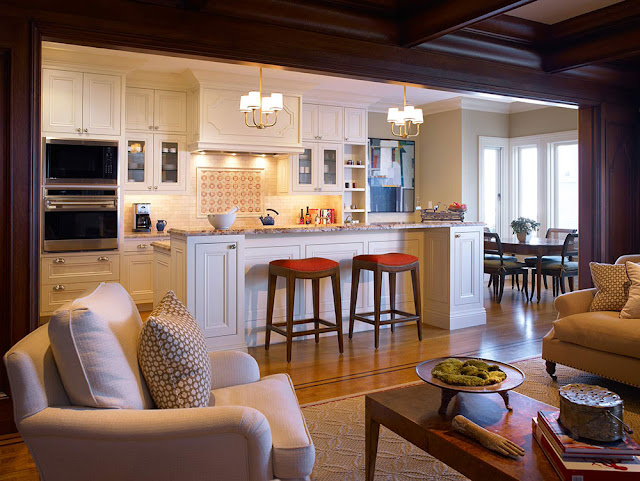 Classic Interio Open Kitchen N Living Room