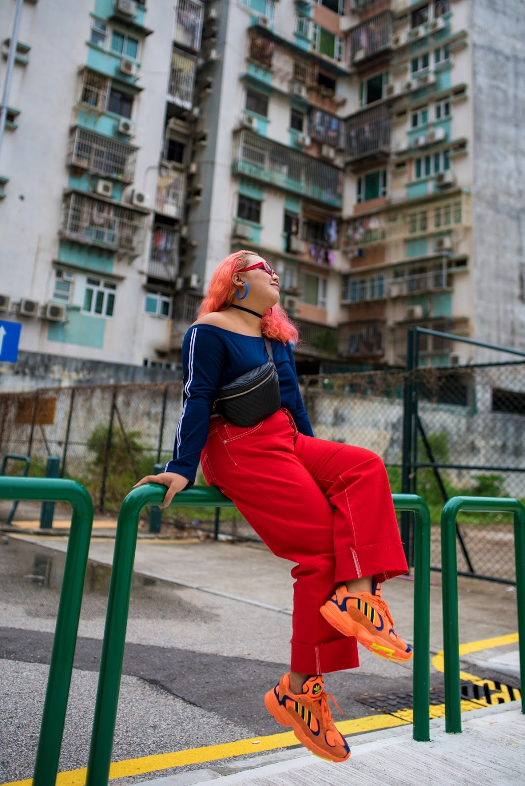 Rusia Puro Entender mal Red, Orange & Blue feat. Adidas Yung-1 - StyleChe | A Fashion and Lifestyle  Blog from Macau