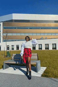 HOW TO STYLE A MINI SKIRT IN FALL/WINTER