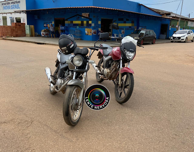 Condutor invade preferencial e atinge pai e filho em moto no Bairro Cidade Nova