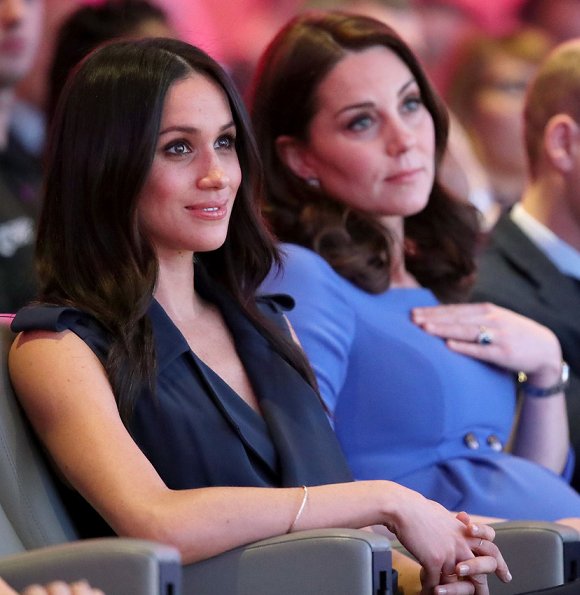 Duchess Catherine and Meghan Markle attend the Royal Foundation Forum