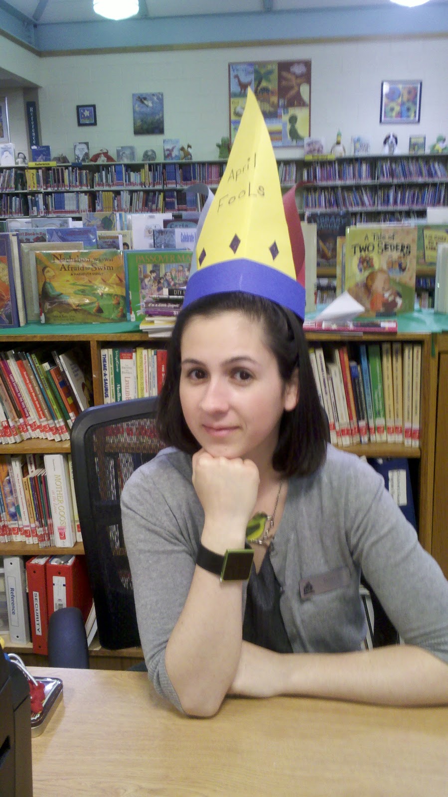 Library April Fools Nerd Craft Librarian: April Fool's Day