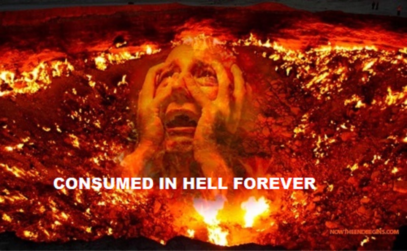 10 CHRISTIAN LADY CONSUMED IN HELL 10