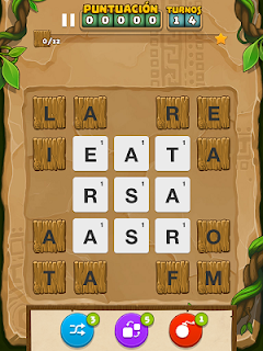 Ruzzle Adventure app de palabras 