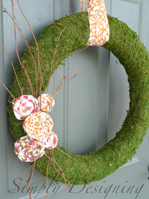 Spring Moss Wreath 21 wreath+01 | Spring Moss Wreath | 21 |