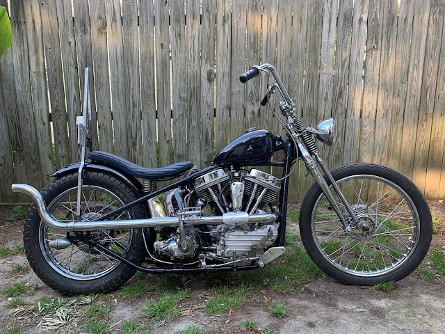 Harley Davidson Panhead By Bobmingee