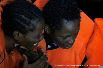 6 Photos: African migrants including Nigerians rescued in the Mediterranean Sea