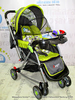 samping pliko pk298 ranger rocker green kereta dorong bayi