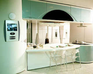 Green Kitchen Cabinets