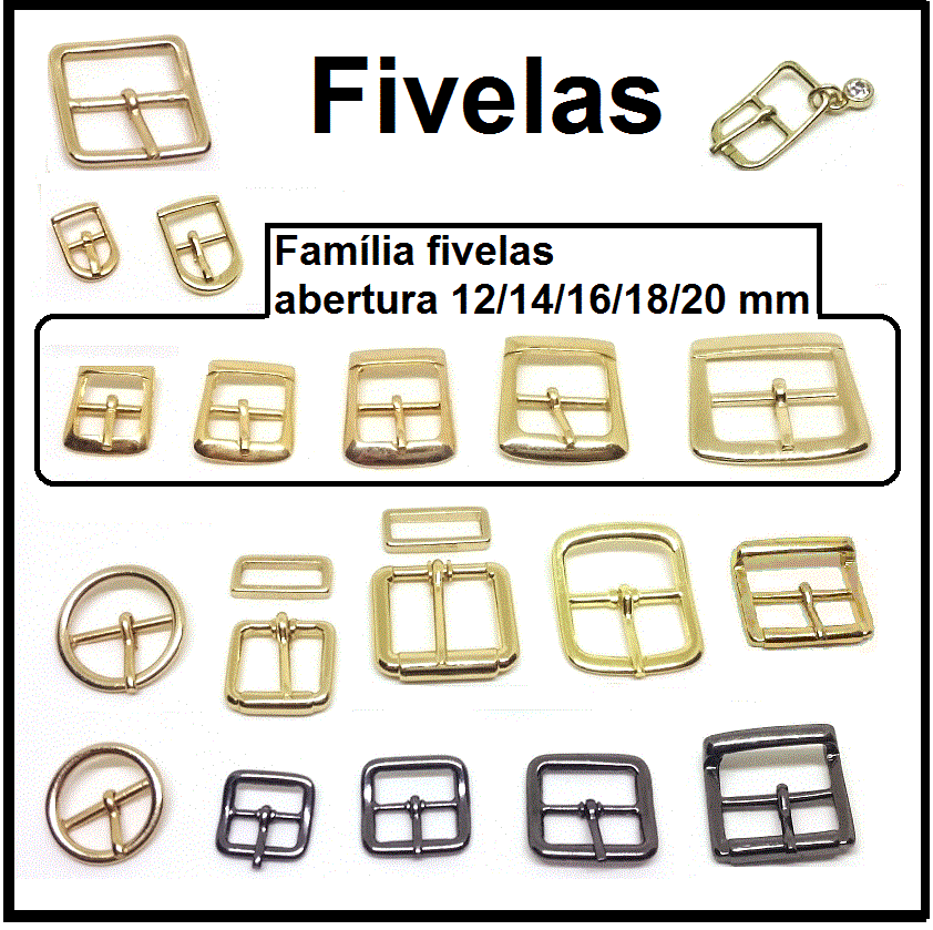 Fivelas para calçados Clearance