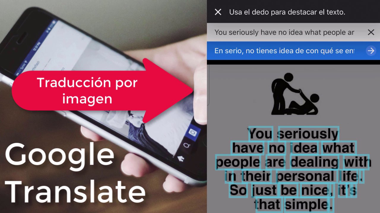 golf moco Alargar iGeek: Traductor de inglés a español con cámara o foto sin usar internet ( App Google Translate)