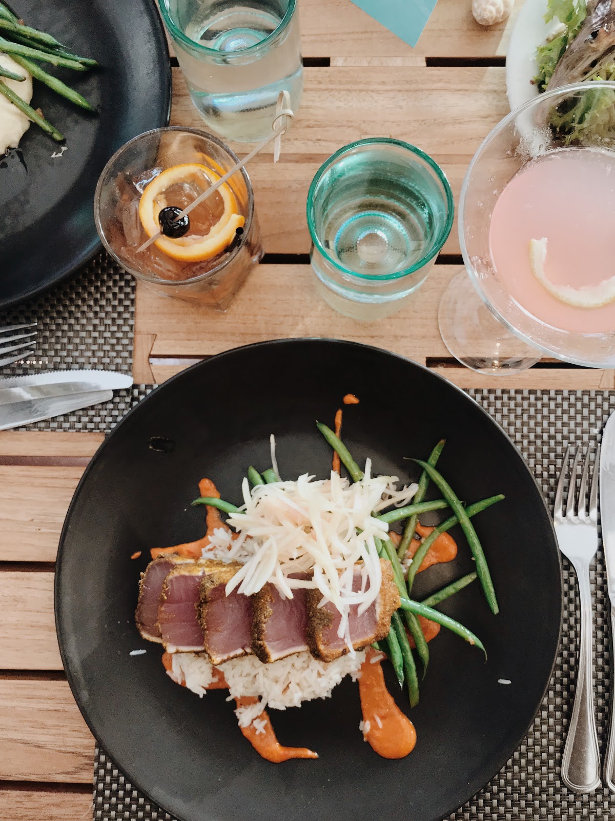 fresh tuna at Jake's Del Mar | Love, Lenore