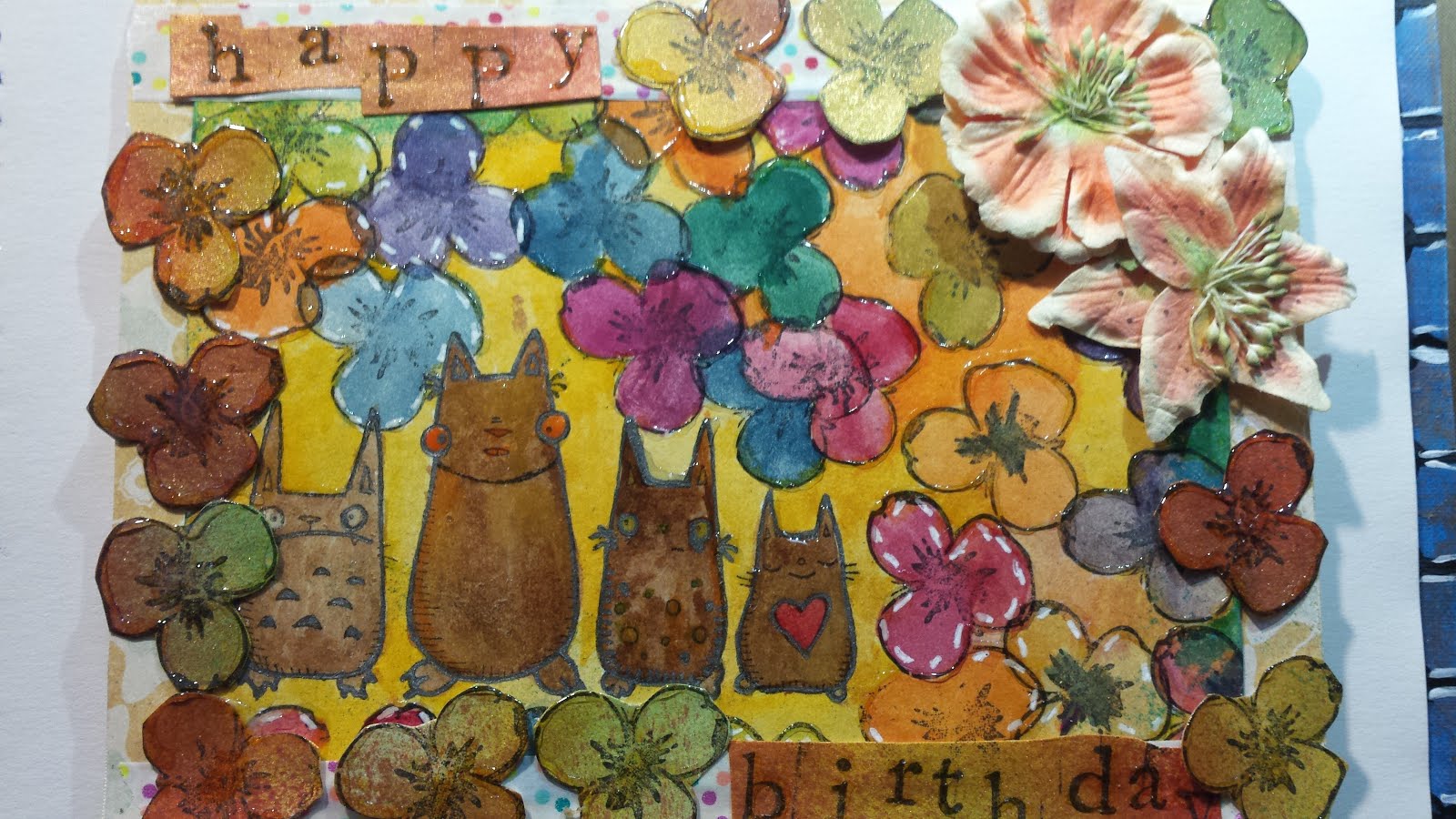 Stampotique Challenge Flowers