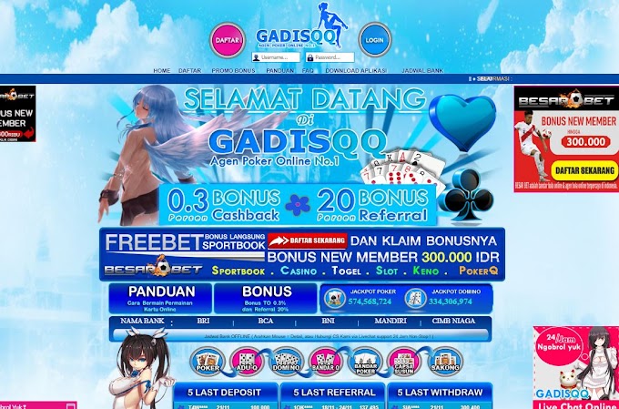 GADIS QQ - SITUS AGEN ONLINE TERPERCAYA
