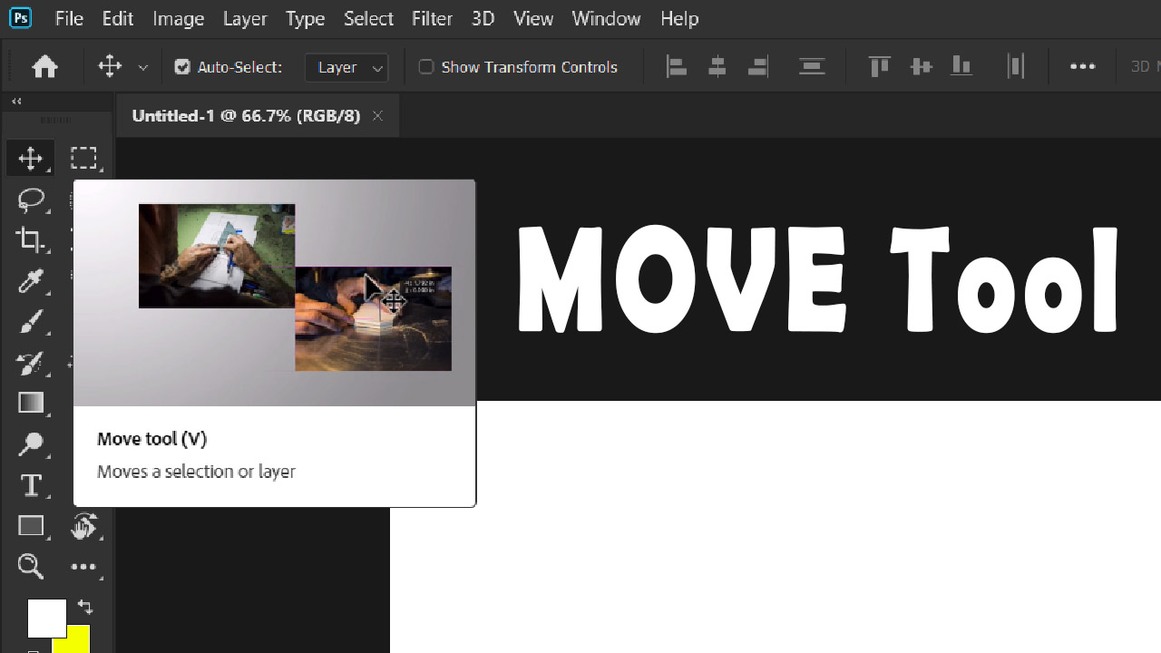 How to use MOVE Tool