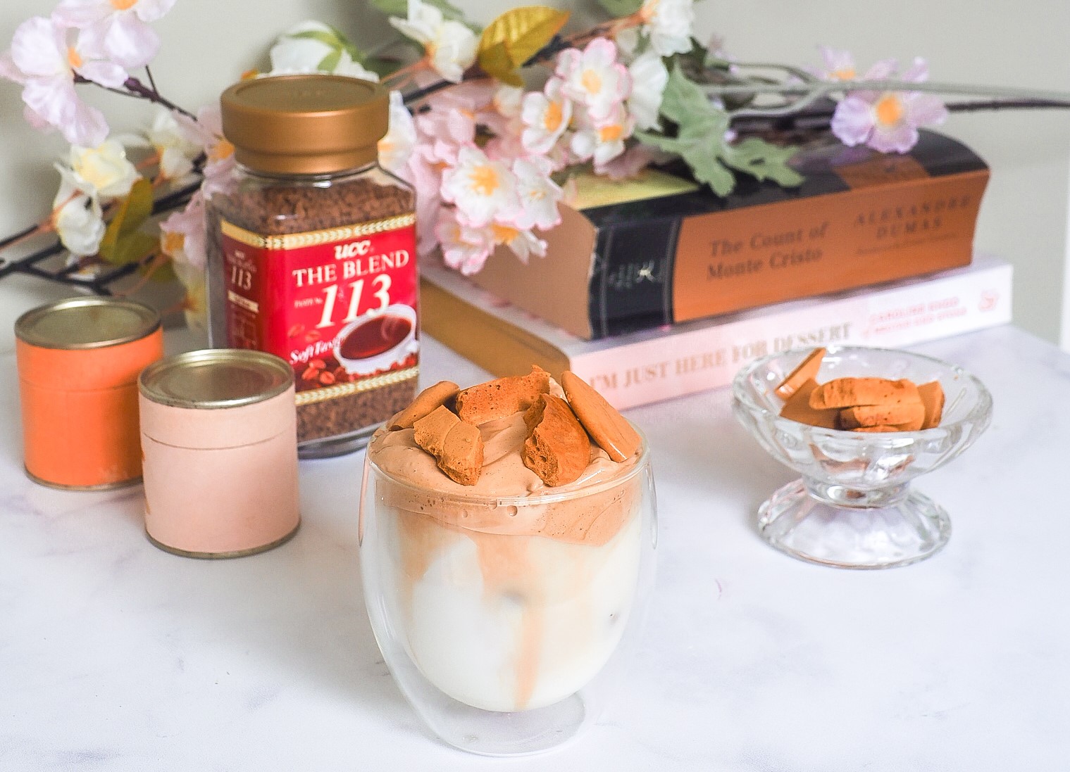 Homemade Dalgona Coffee + Ppopgi kfclovesyou