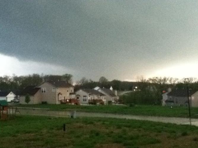 Ozark Storms Picture of April 22, 2011 St. Louis Tornado