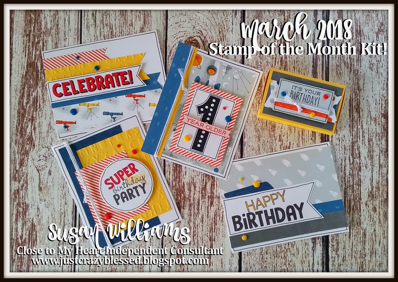 March Stamp of the Month Workshop!