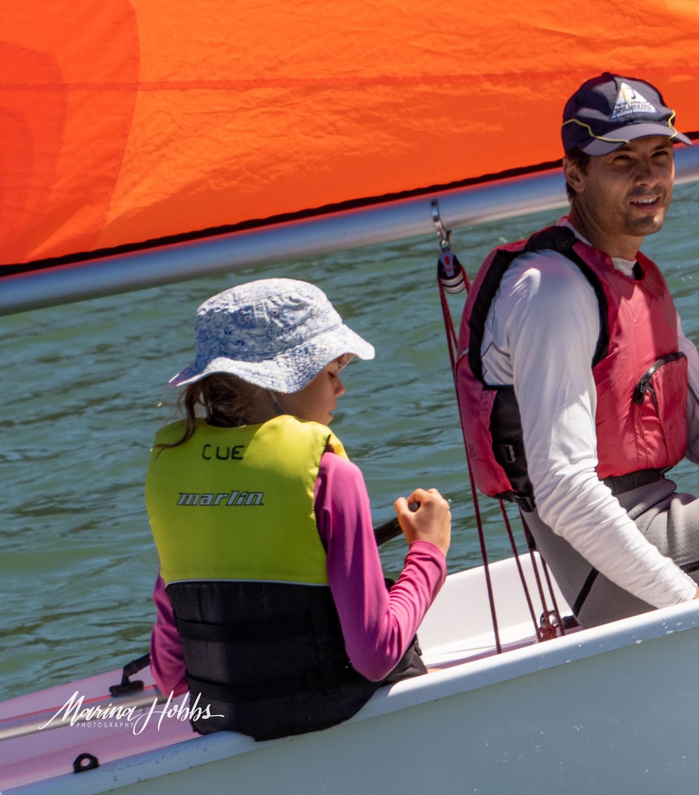 Sailing at the Port Curtis Sailing Club, Gladstone, Queensland March 2020