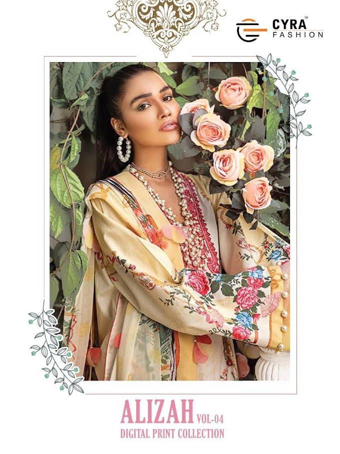 Cyra Fashion Alizah vol 4 Digital print collection pakistani suits