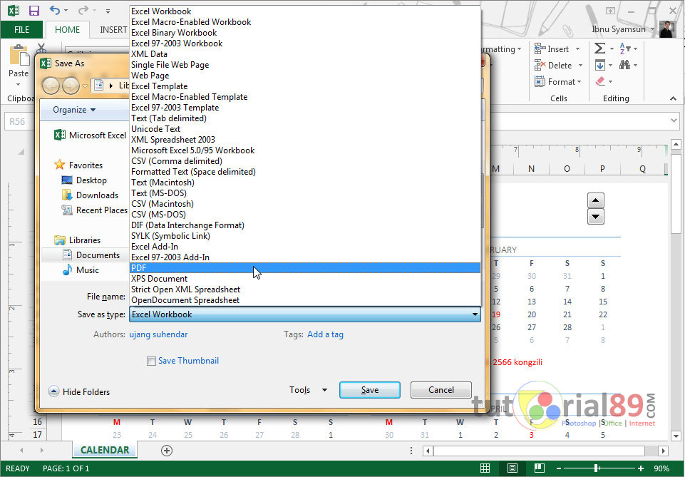 Cara Mengubah File Excel ke PDF | Kompilasi Excel