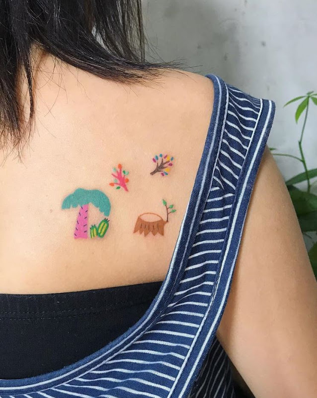 Mini tatuagens femininas Mini tatuagens femininas