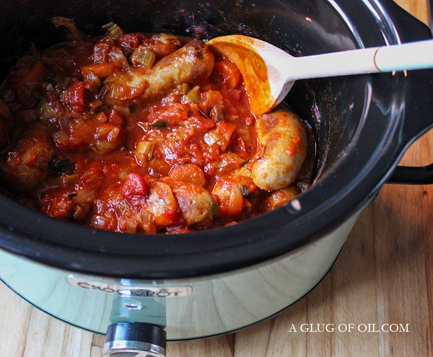 Slow Cooker Sausage Casserole