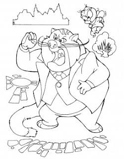 printable chip and dale to color