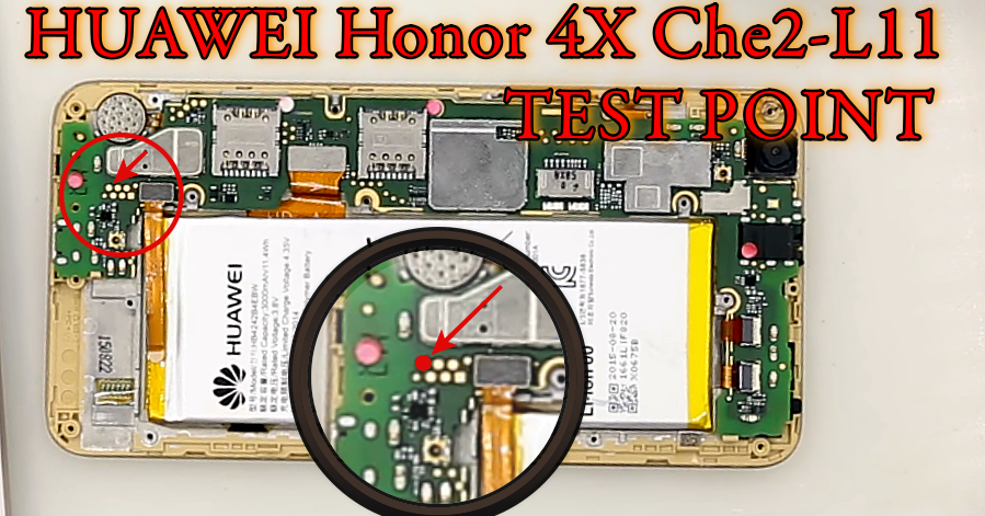 Huawei Honor 4x Che 2 L11 Test Point Tembel Panci