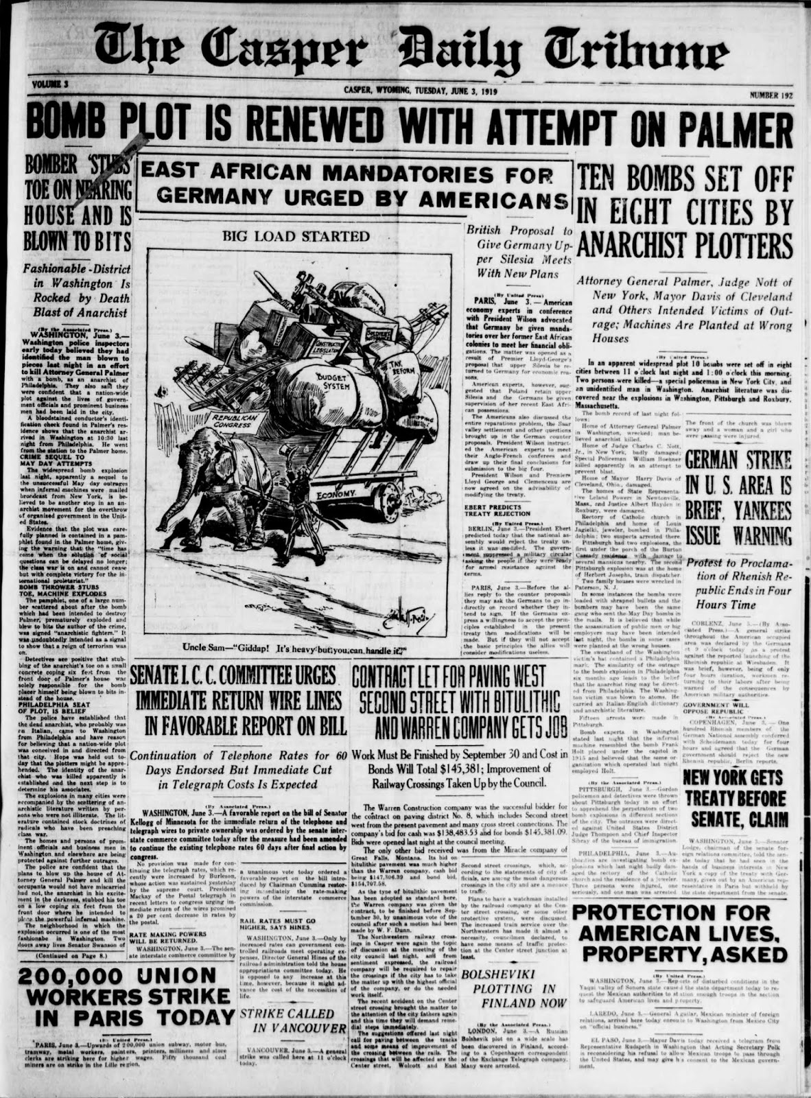 Today In Wyoming's History June 3