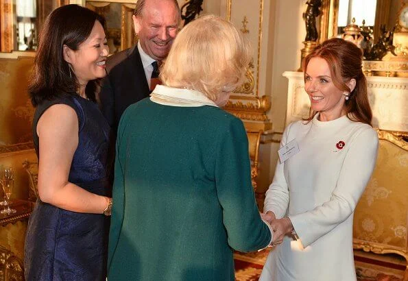 Winners, Veronica Shen, Catherine Wang, Elise Jensen and Nnemdi Ozoemena. Duchess of Cornwall met with Author Geri Horner