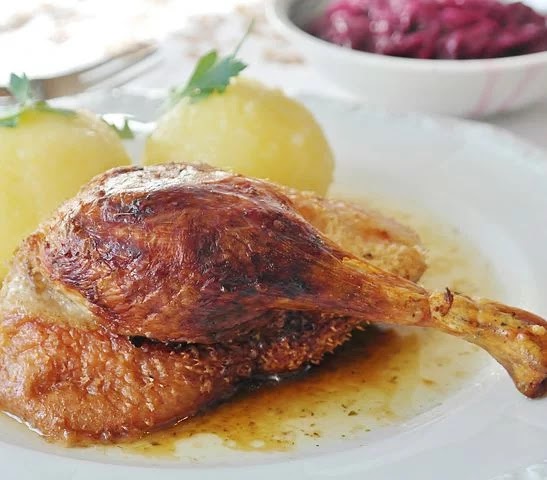 احلى طريقة لعمل بط مشوي في الفرن و بطريقة سهلة