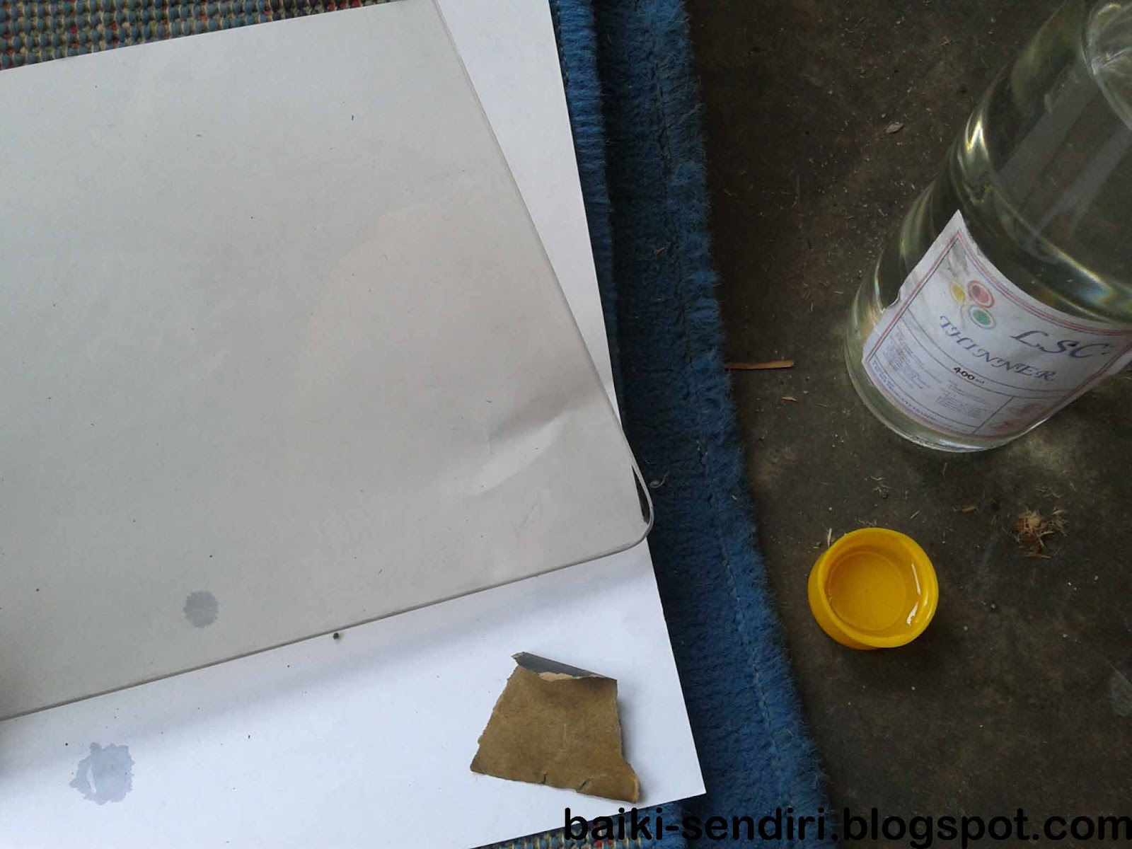 Baiki Sendiri How to Remove/Clean Dirty/Paint On Car Windows