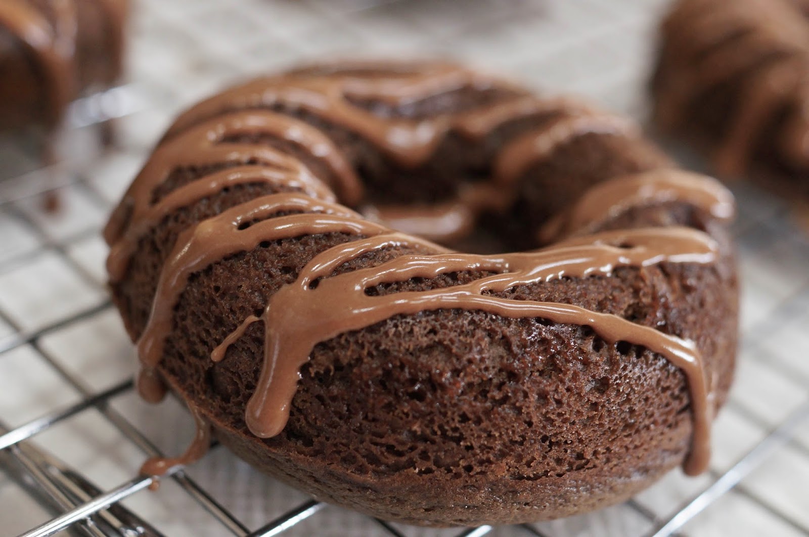 In the Kitchen with Jenny Baked Chocolate Buttermilk Donuts with