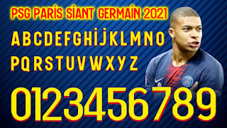 VAR PSG Paris Siant Germain 2021 Font Football By Home Design Free