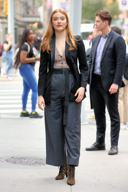 Kennedy McMann Leaves Build Series in New York 7 Oct-2019