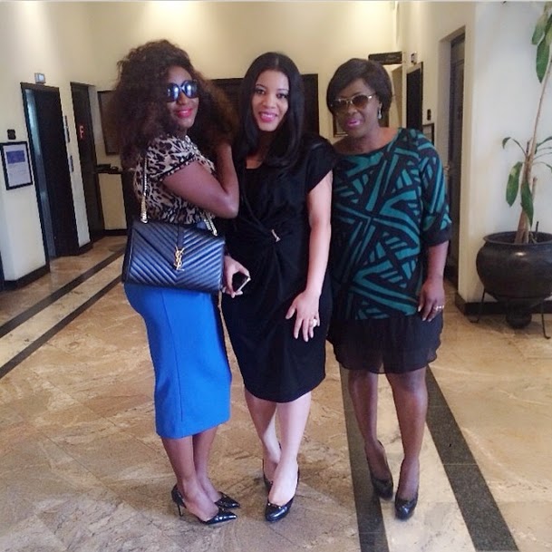 Nollywood By Mindspace Spotted Nollywood Beauties Ini Edo Monalisa Chinda And Uche Jombo