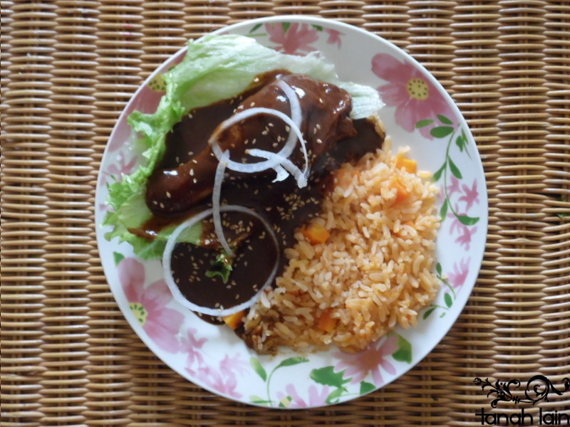 Receta de mole rojo