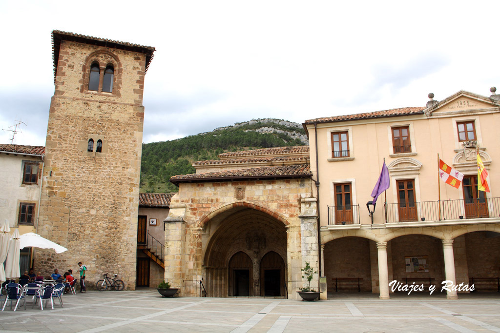 Torre e Iglesia de S Juan Bautista, Oña