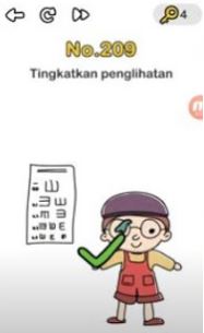 Kunci Jawaban Tingkatkan Penglihatan Brain Out Area Tekno