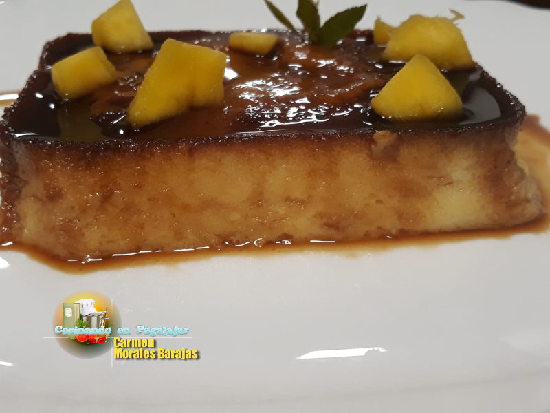 Flan de Mango 2